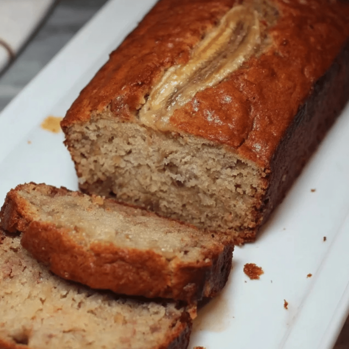 Super Moist Banana Bread Loaf