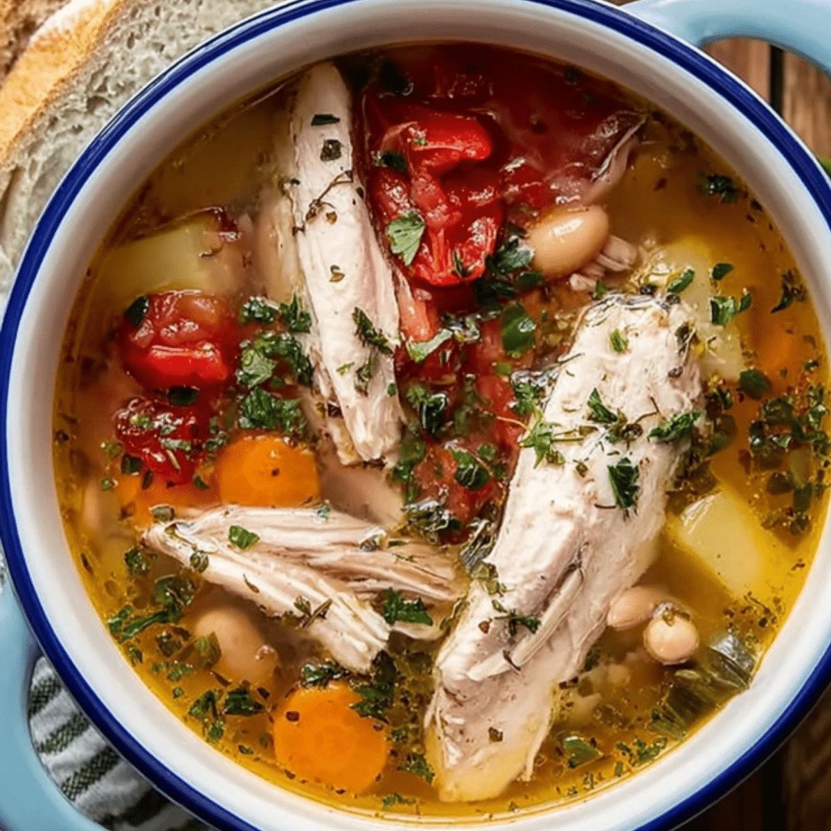 Tuscan Chicken Soup