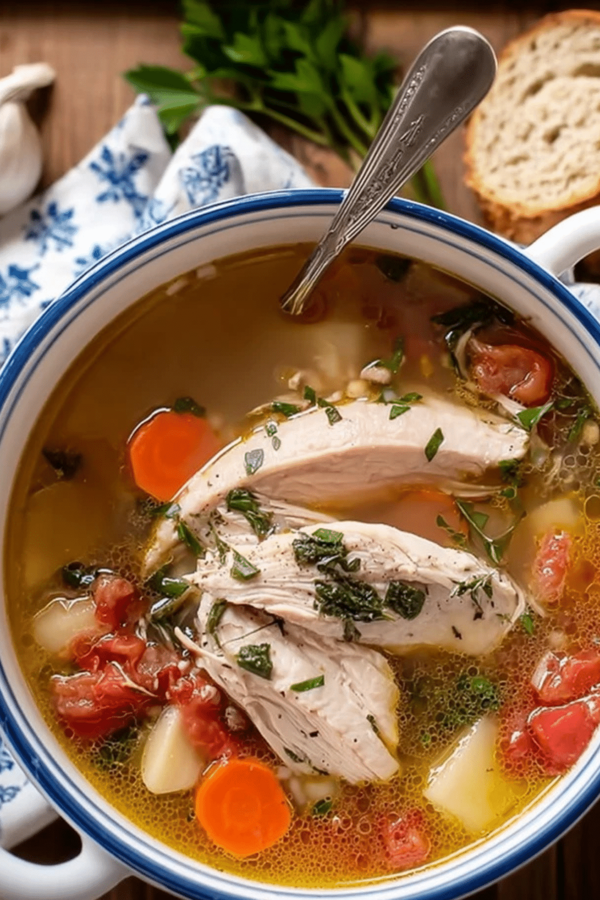 Tuscan Chicken Soup