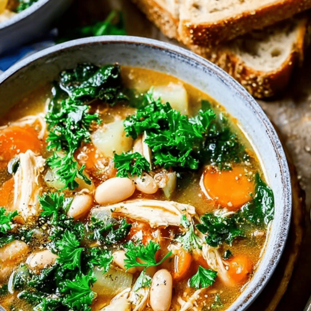 Tuscan Style Chicken Soup