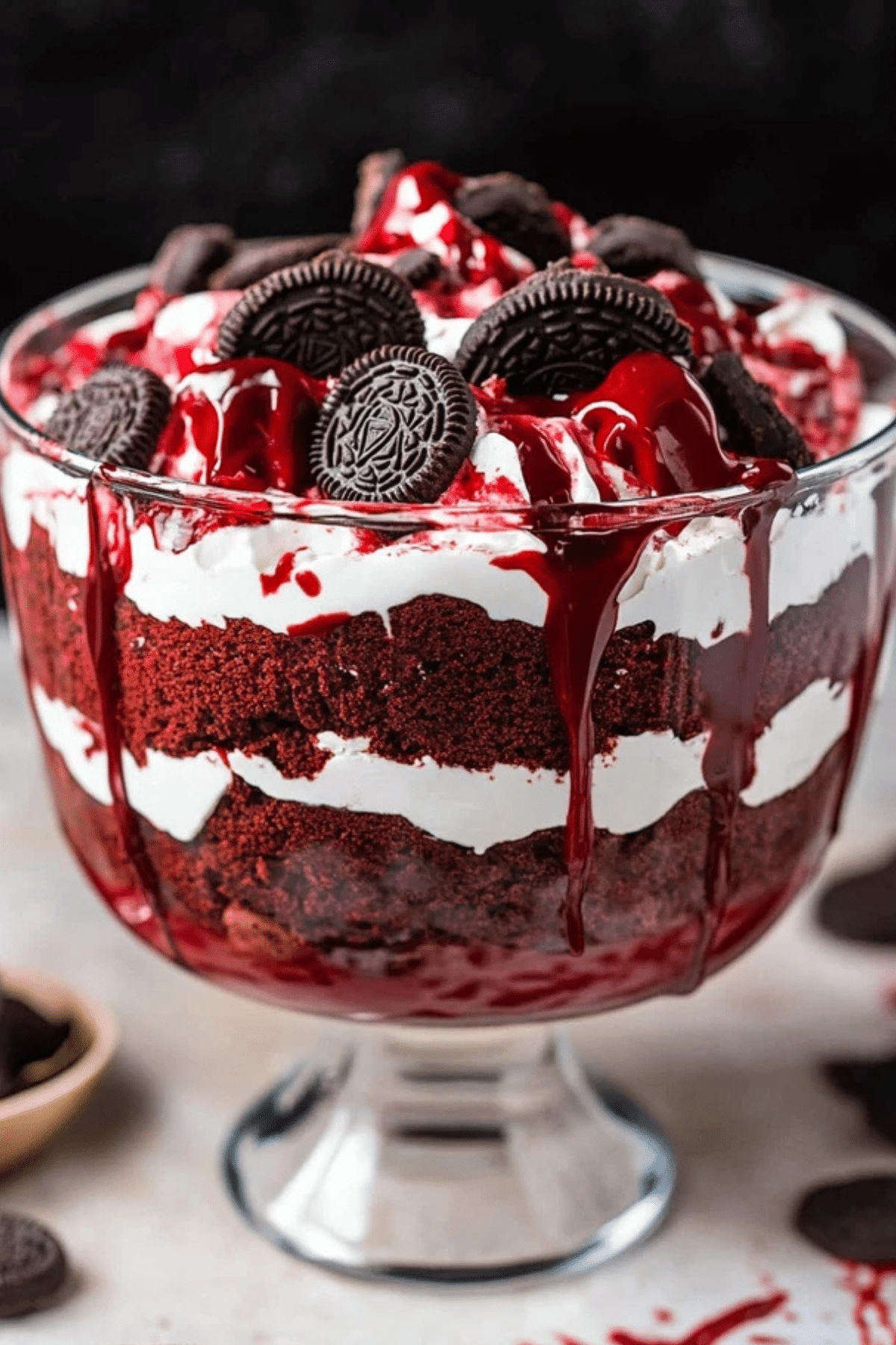 Vampire Halloween Trifle