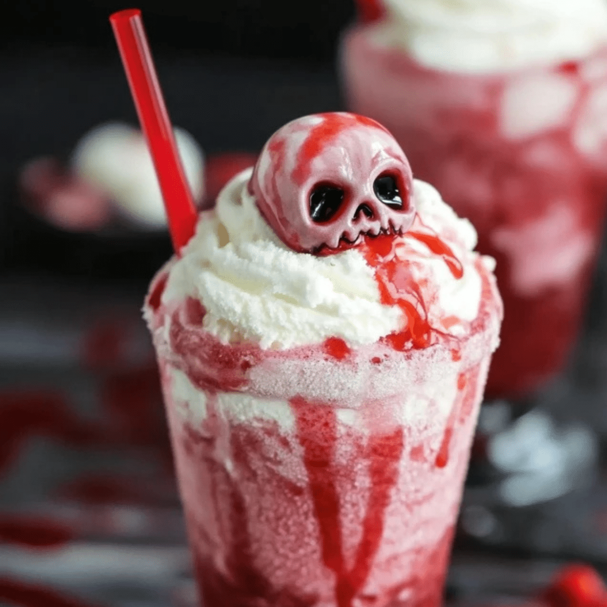 Vampire Ice Cream Floats