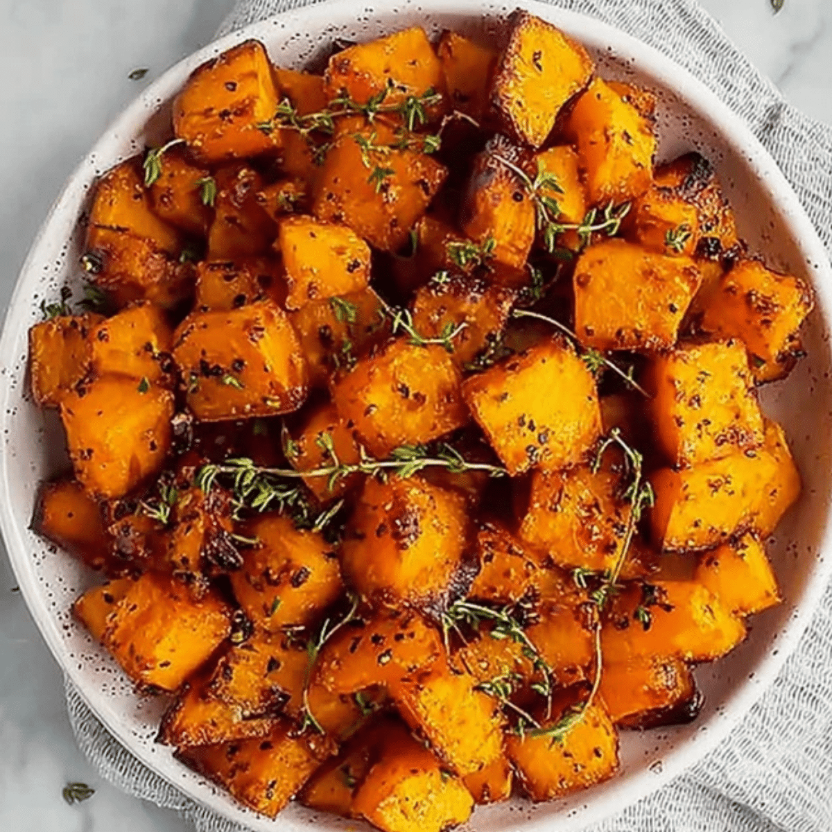 Vegan Roasted Butternut Squash