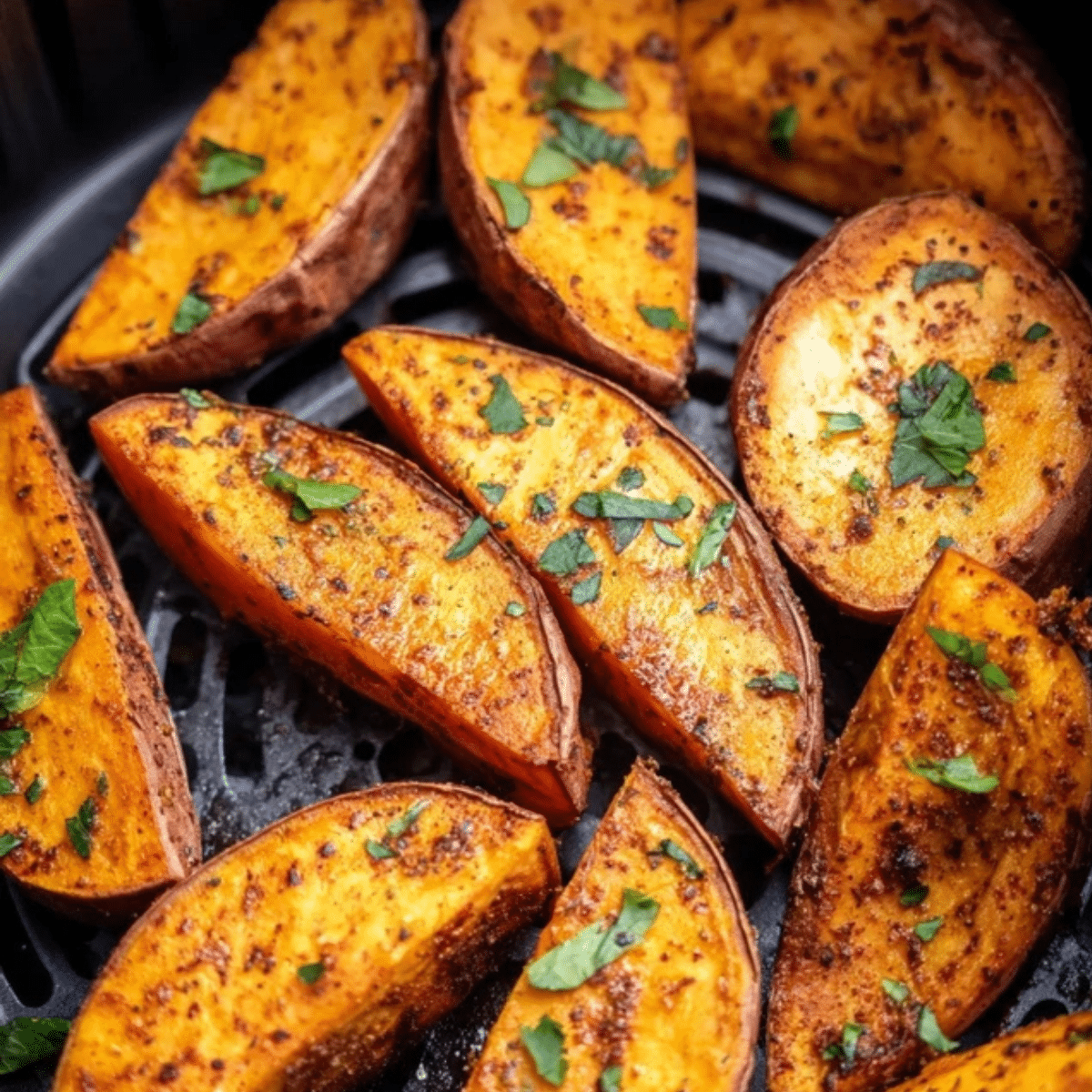 Air Fryer Sweet Potatoes