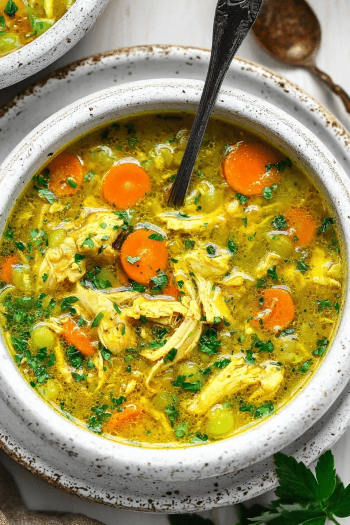 Anti Inflammatory Turmeric Chicken Soup