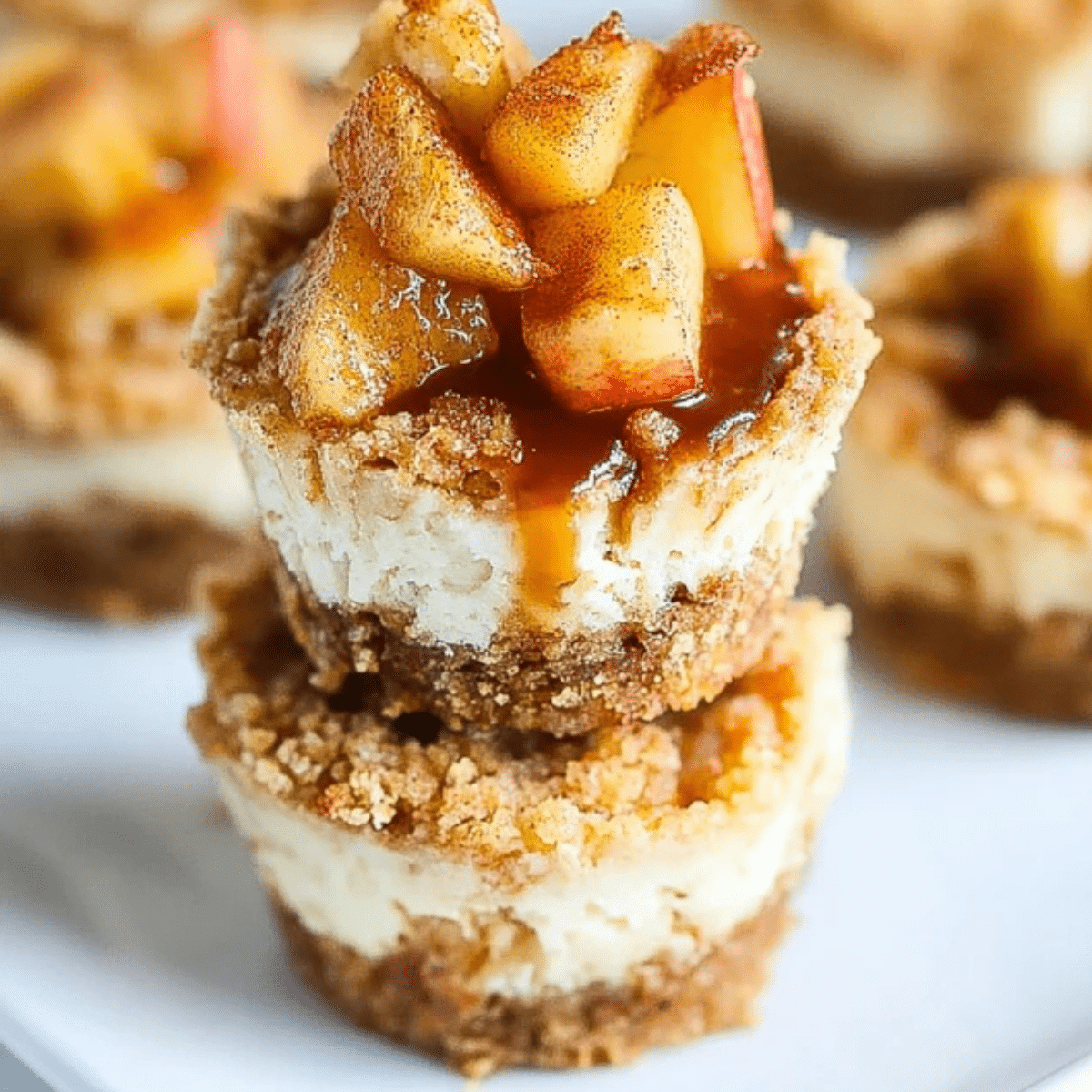 Apple Pie Cheesecake Bites