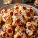 Christmas Pizza Bites