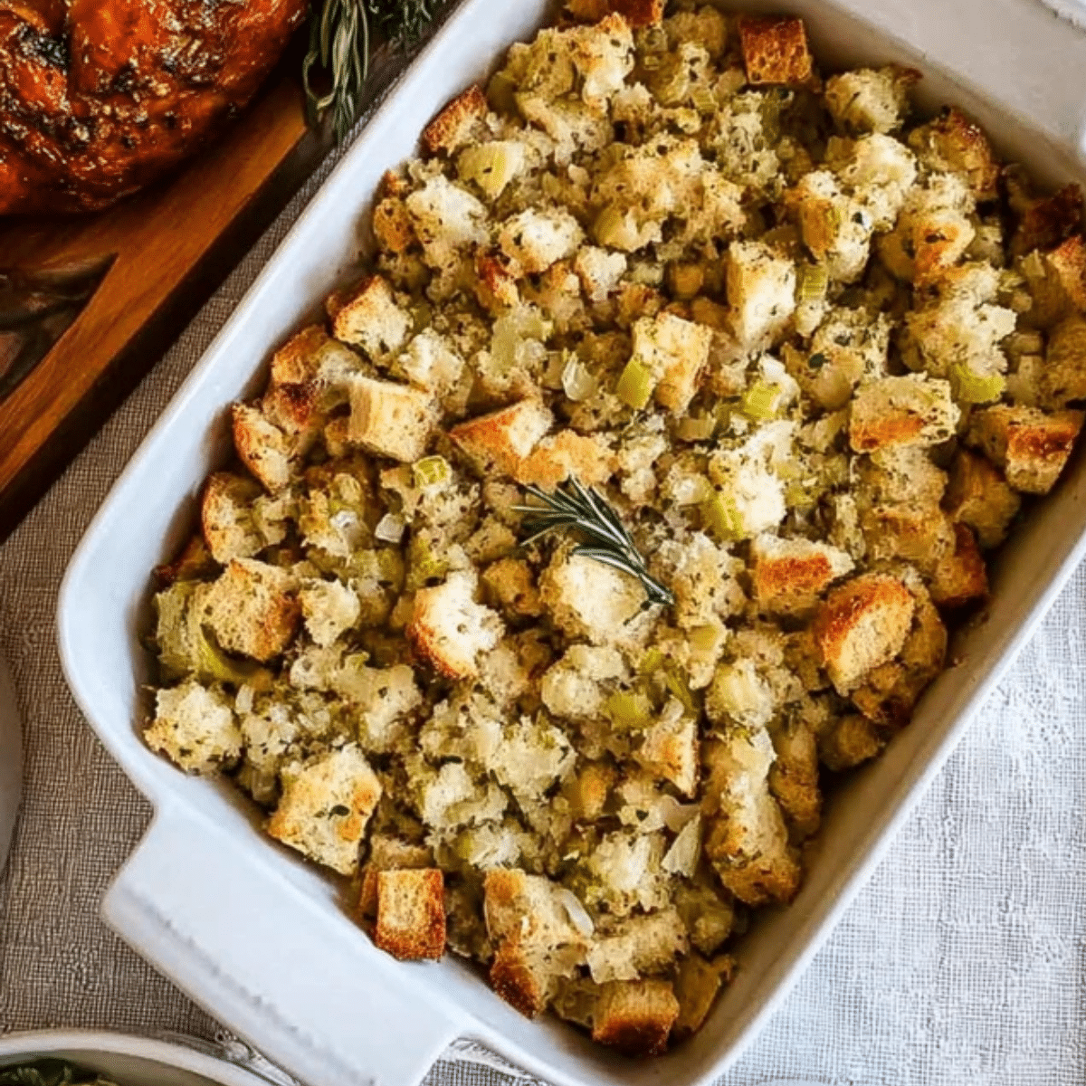 Classic Butter Herb Stuffing