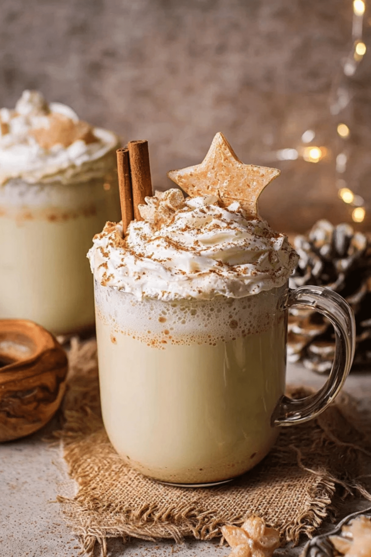 Cozy Eggnog Latte