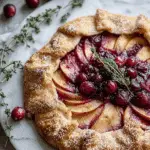 Cranberry Apple Galette