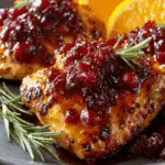 Cranberry Orange Glazed Chicken