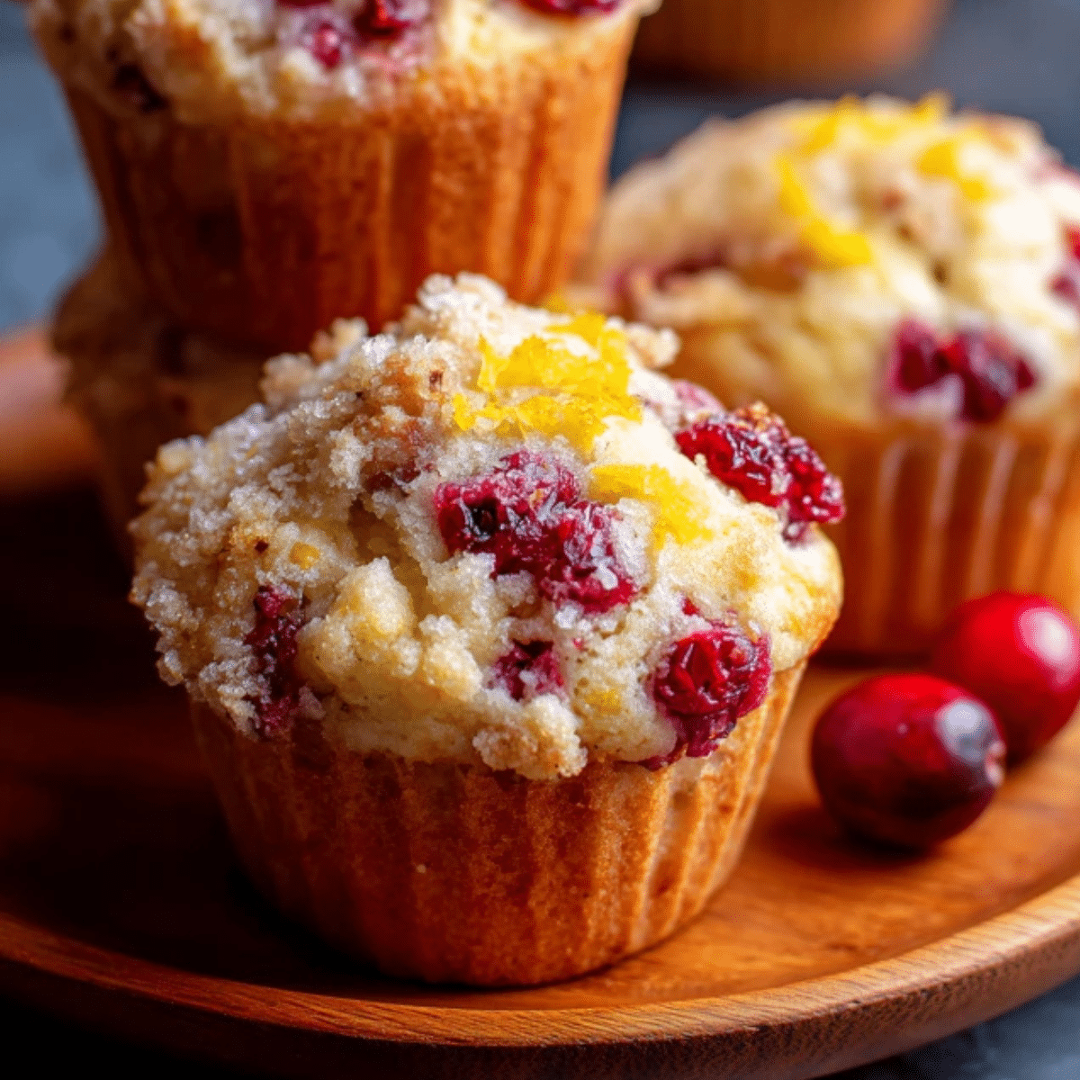 Cranberry Orange Muffins