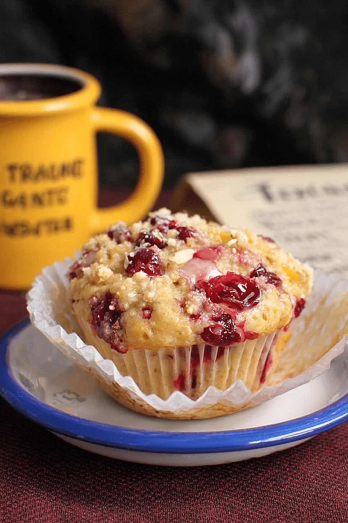Cranberry and Orange Muffins
