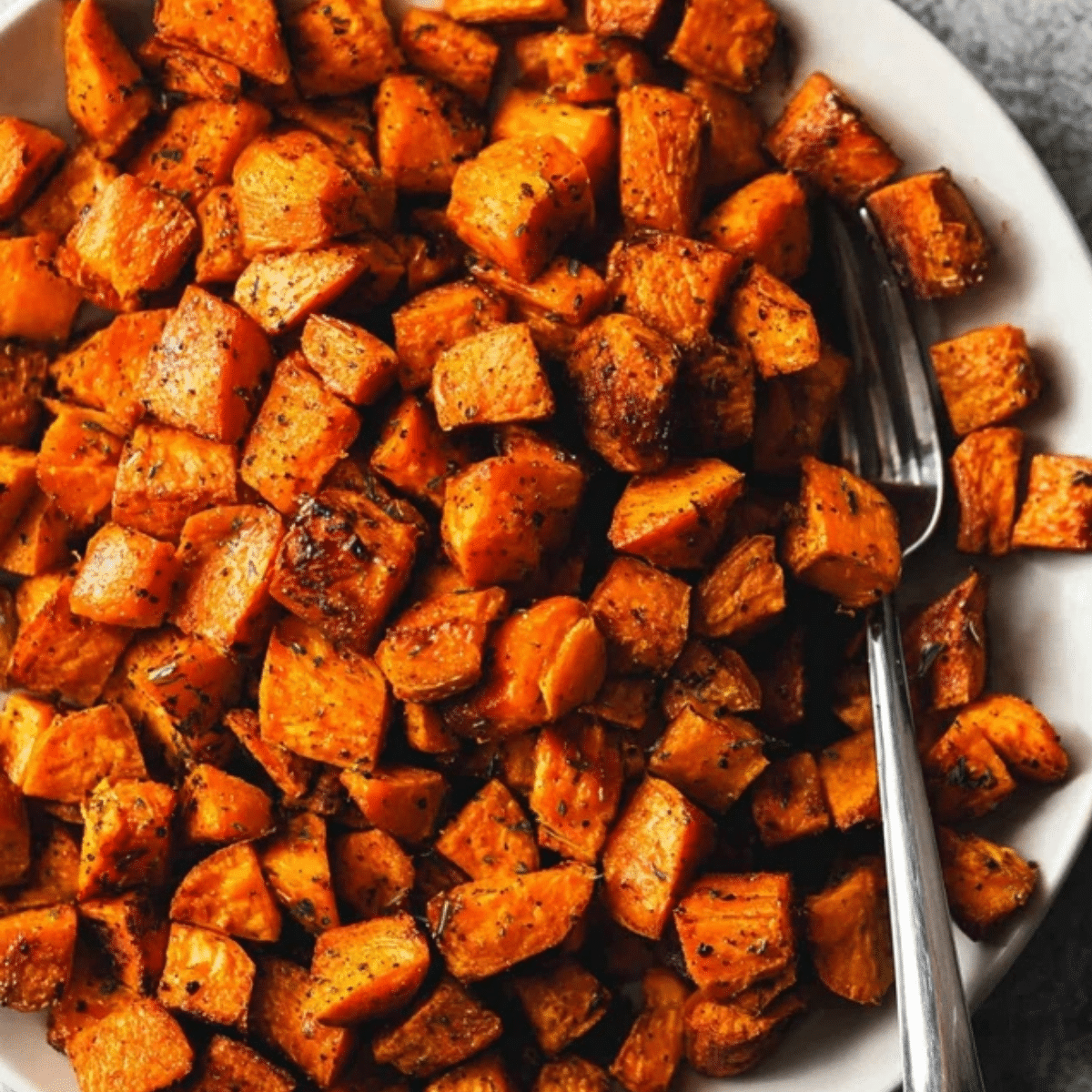 Crispy Roasted Sweet Potatoes