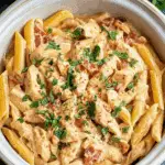 Crock Pot Creamy Cajun Chicken Pasta