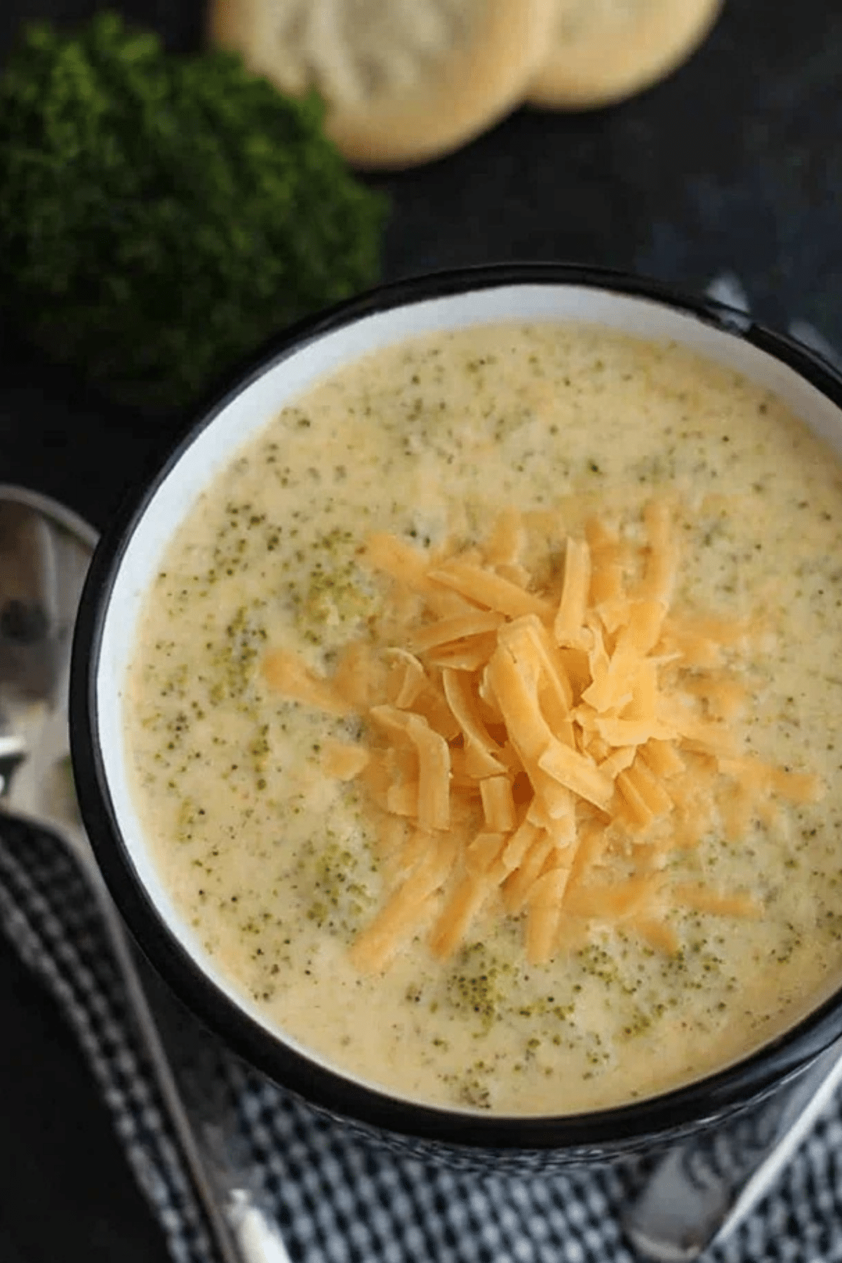 Crockpot Broccoli Cheese Soup