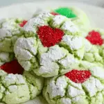 Festive Crinkle Cookies