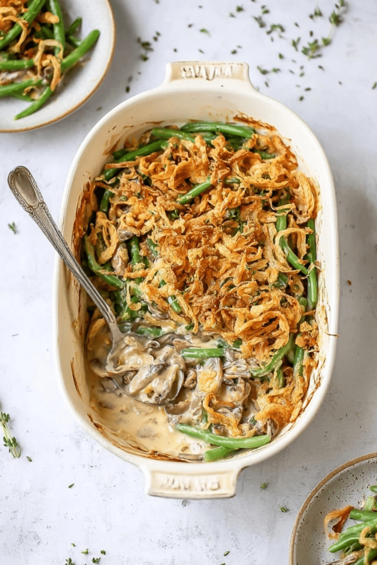 Fresh Green Bean Casserole