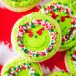 Grinch Crumbl Christmas Sugar Cookies