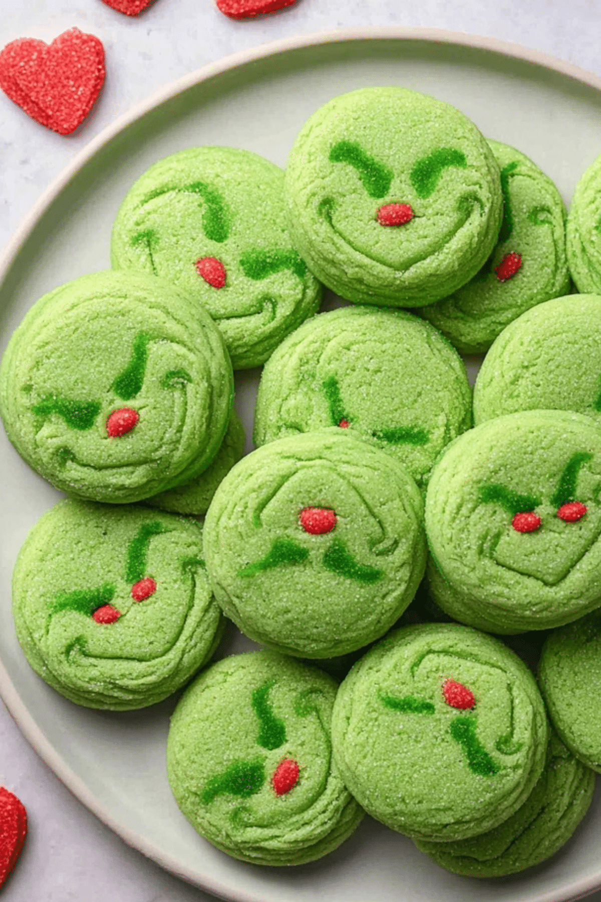 Grinch Sugar Cookies
