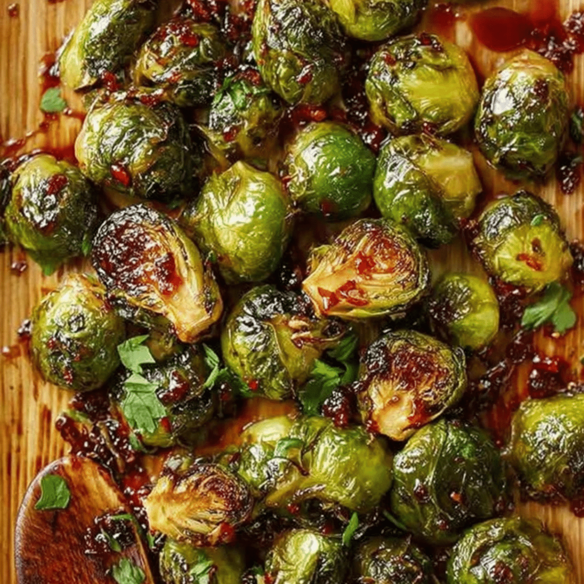 Honey Balsamic Brussels Sprouts