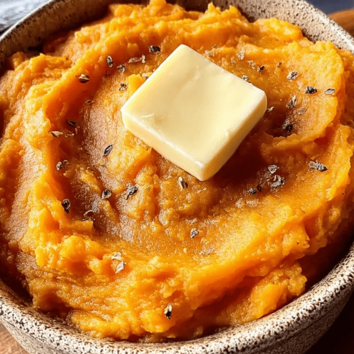 Honey Butter Mashed Sweet Potatoes