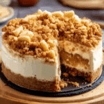 Irresistible Apple Crumble Cheesecake