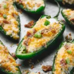 Jalapeno Poppers with Cheddar Cheese