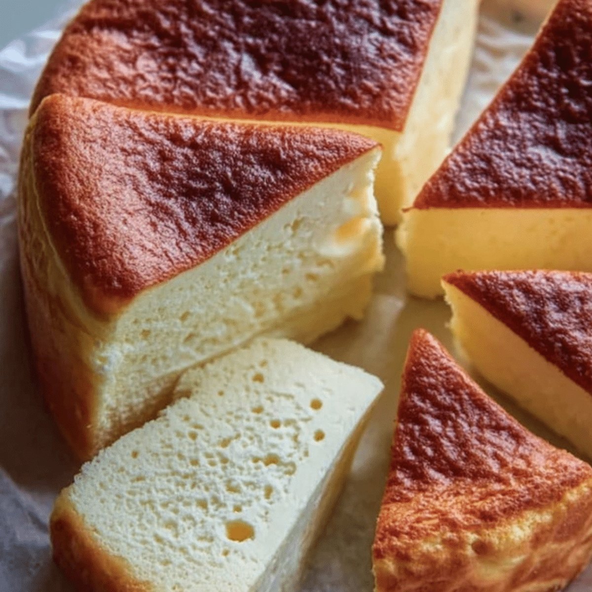 Japanese Jiggly Cheesecake