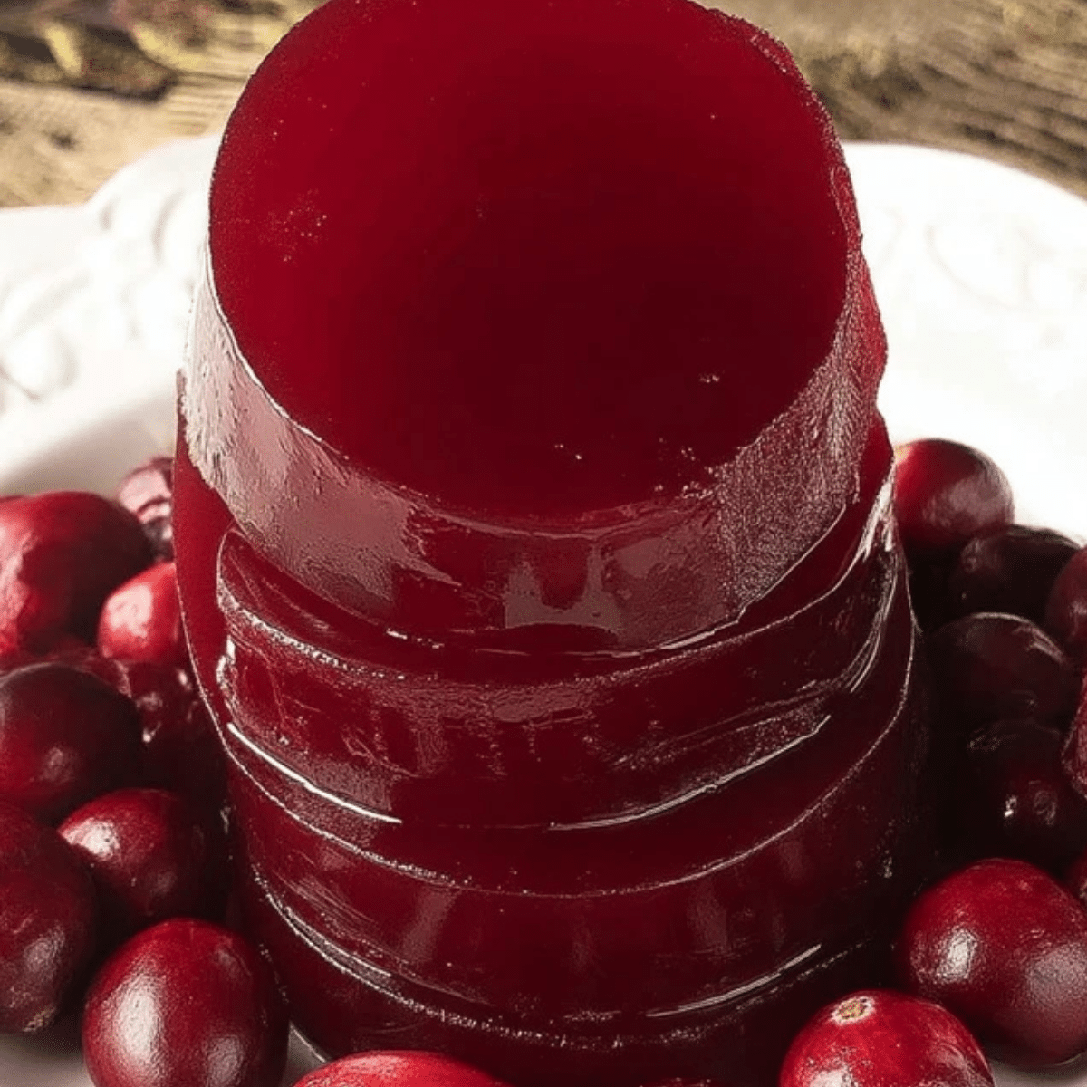 Jellied Cranberry Sauce