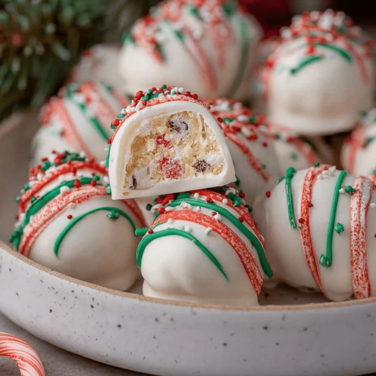 Little Debbie Christmas Tree Cake Truffles