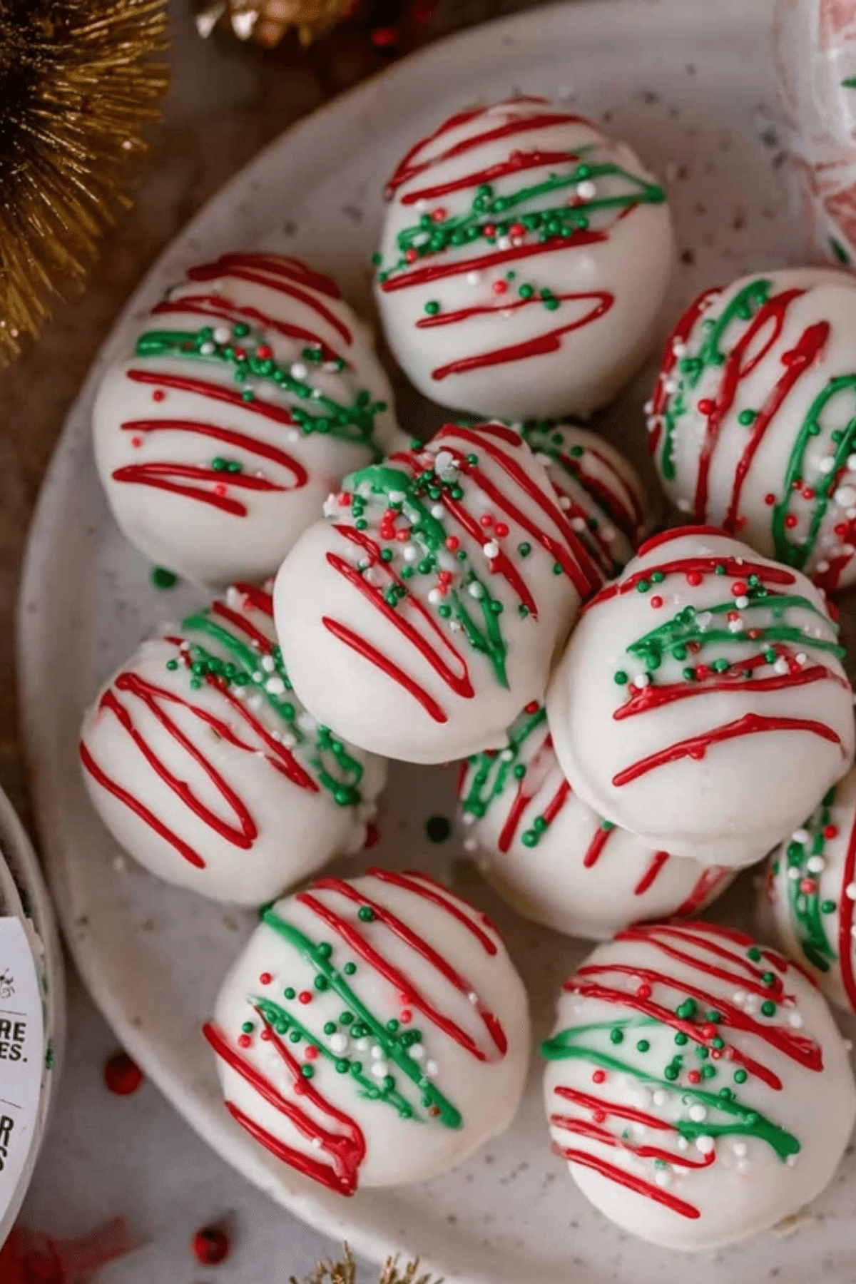 Little Debbie Christmas Tree Cake Truffles