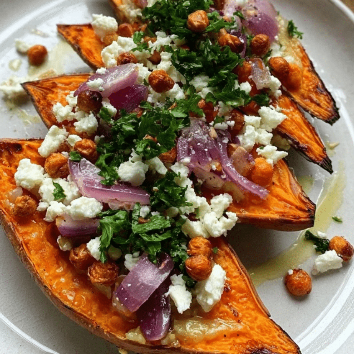 Loaded Roasted Sweet Potato