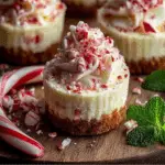 No Bake Peppermint Cheesecake Bites