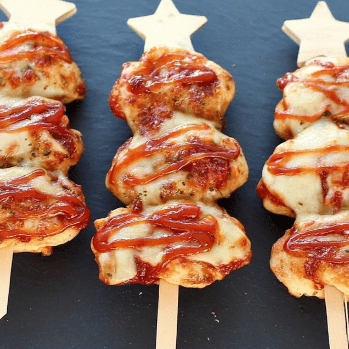 Pizza Tree on a Stick