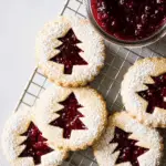 Raspberry Linzer Cookies