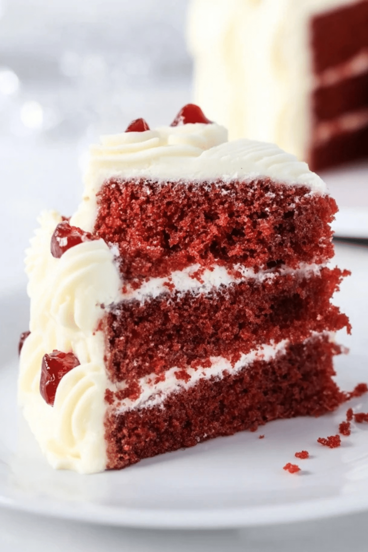 Red Velvet Cake with Cream Cheese Frosting