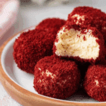 Red Velvet Cheesecake Bites