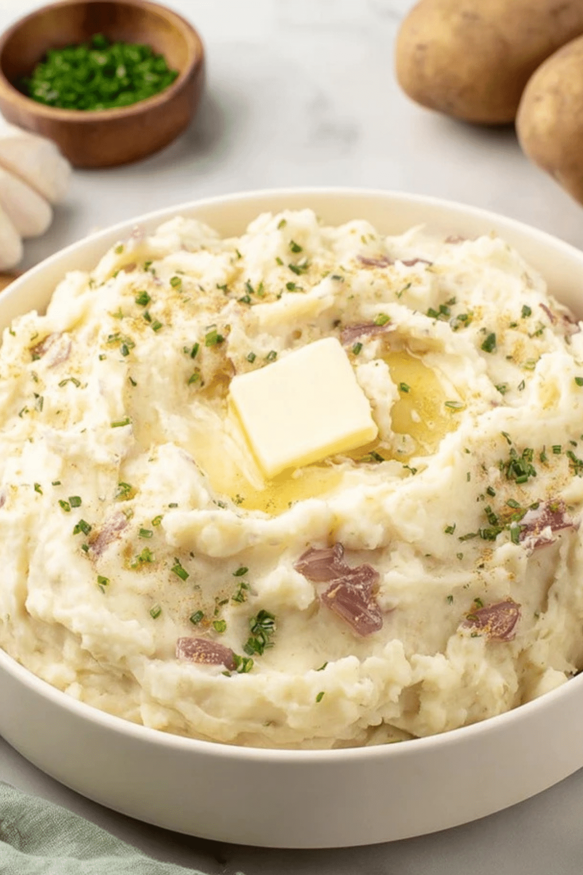 Roasted Garlic Mashed Potatoes