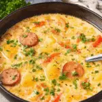 Slow Cooker Cajun Potato Soup