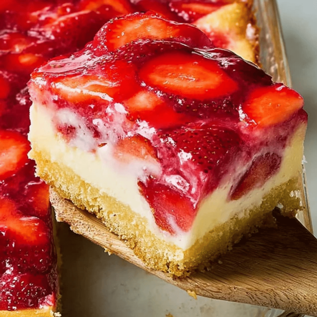 Strawberry Cheesecake Dump Cake