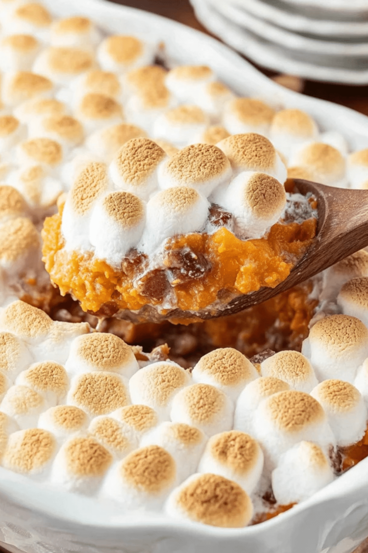 Sweet Potato Casserole with Marshmallows