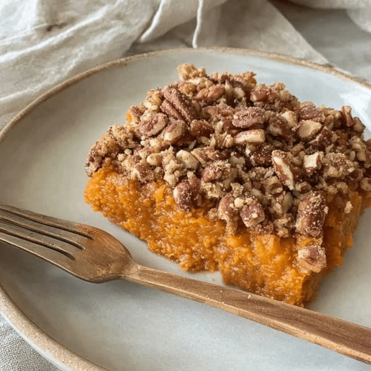 Sweet Potato Casserole with Pecans
