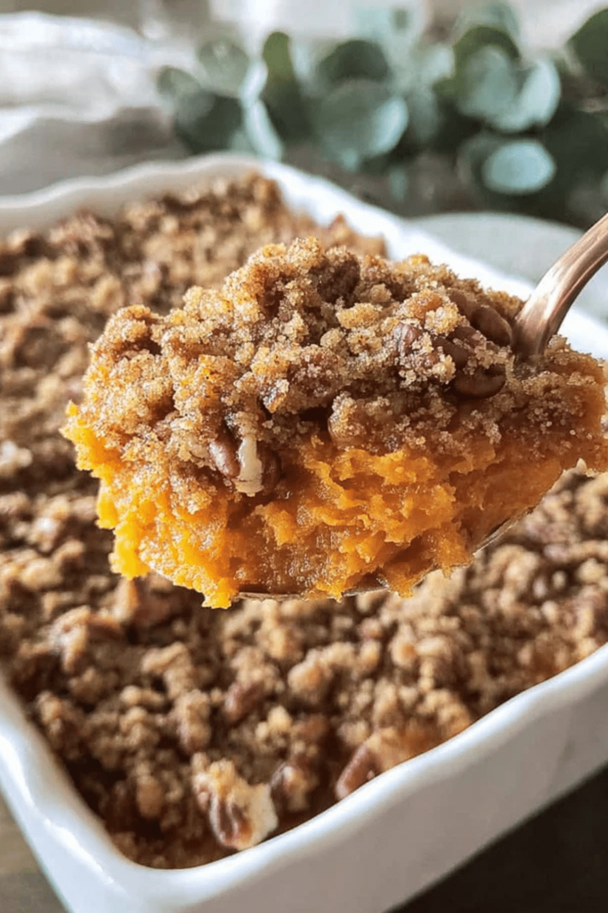 Sweet Potato Casserole with Pecans