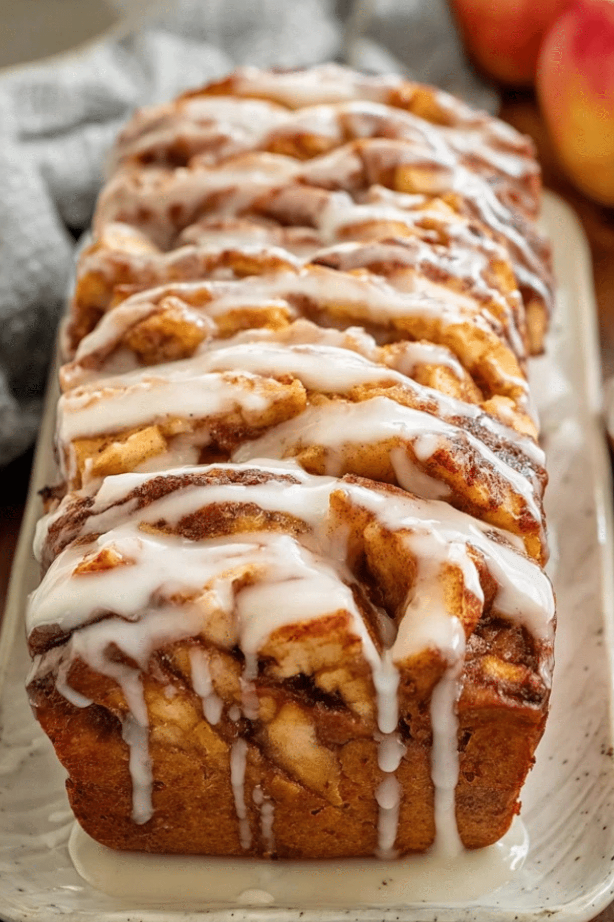 Vegan Apple Fritter Bread