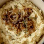 Vegan Caramelized Onion Mashed Potatoes