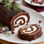 Yule Log Cake