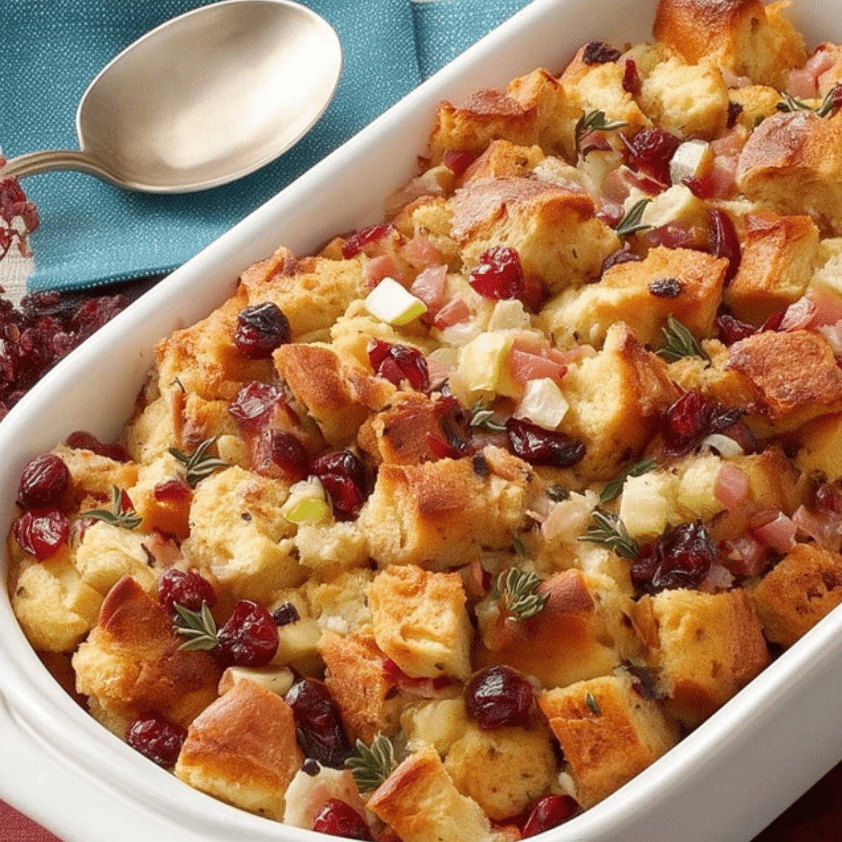 Apple Cranberry Stuffing