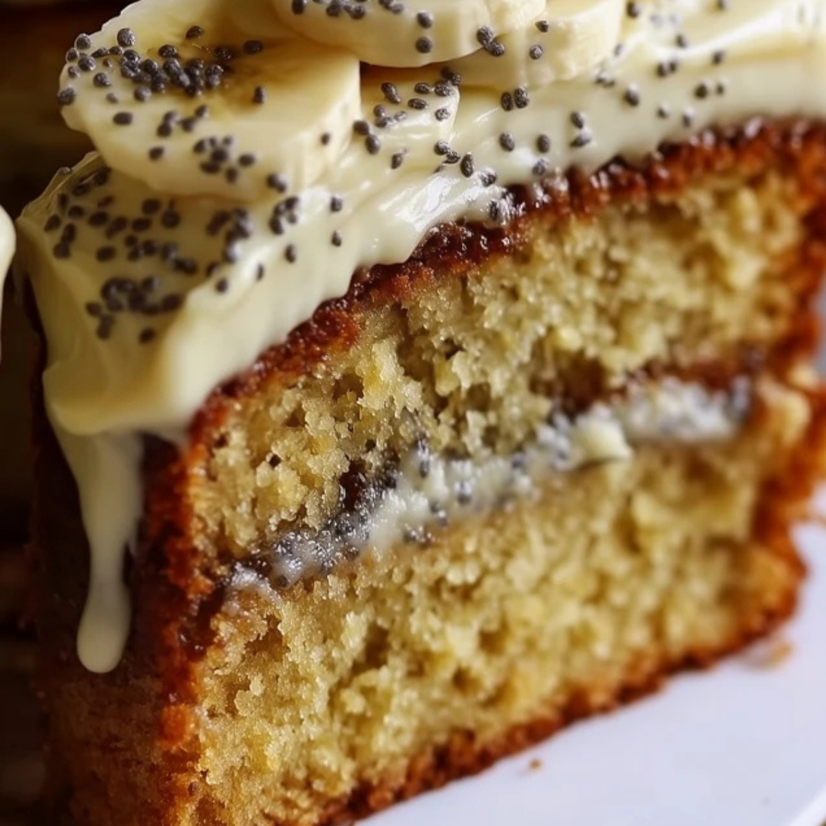 Banana Bread Cake with Cream Cheese Frosting
