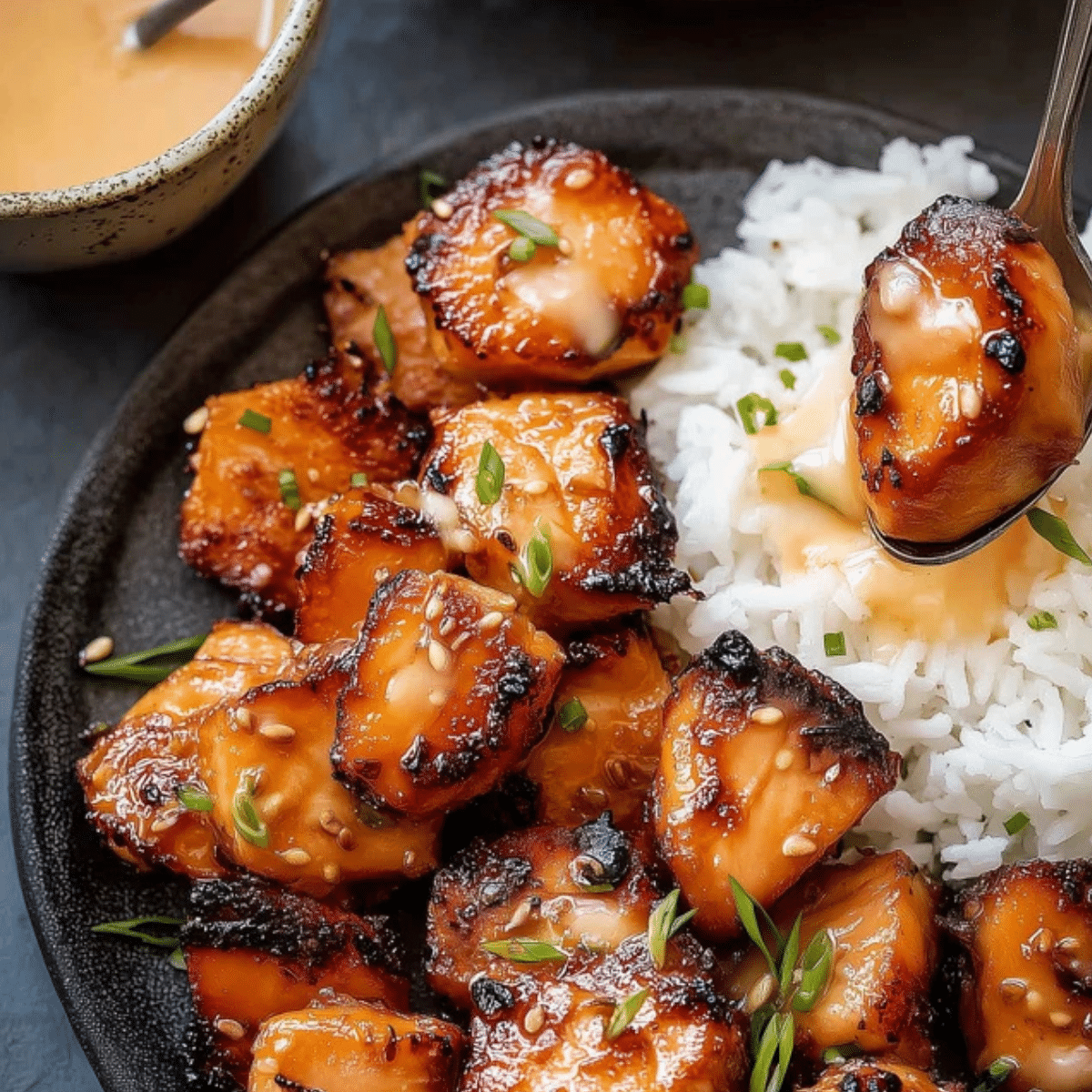 Bang Bang Salmon Bites